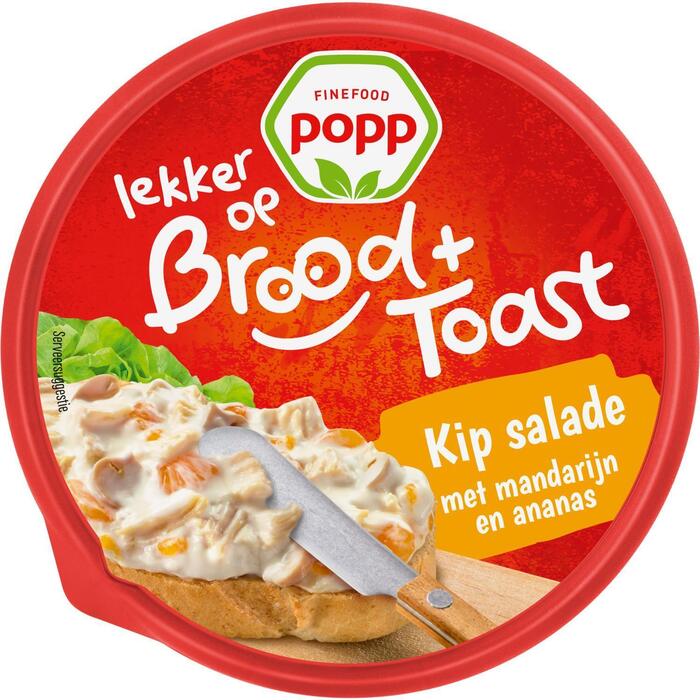 Brood & toast kip salade (150g)