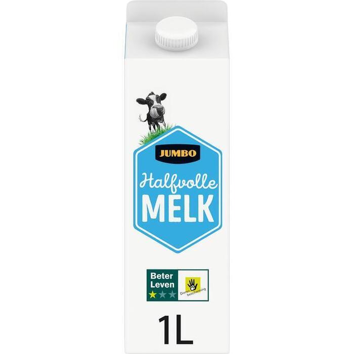 Jumbo Halfvolle Melk Beter Leven* 1L (1L)