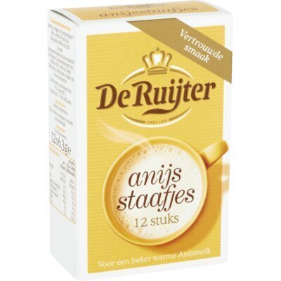 Anijsstaafjes (Doos, 75.6g)