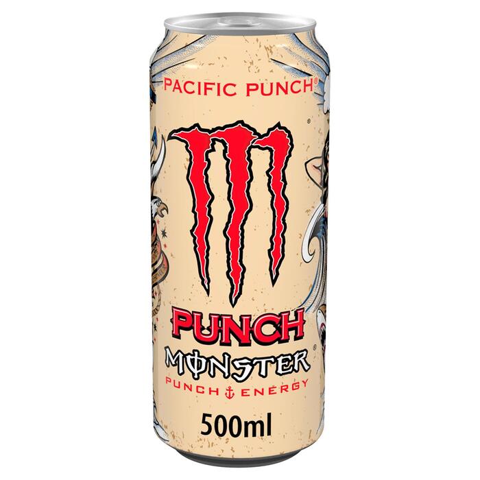 Monster Energy Pacific Punch 500 ml (Blik, 0.5L)