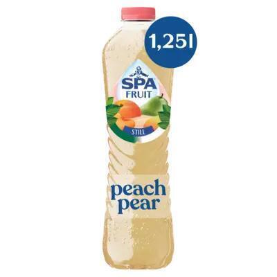 SPA FRUIT Niet-Bruisende Fruitige Frisdrank Peach Pear 1,25 L (1.25L)