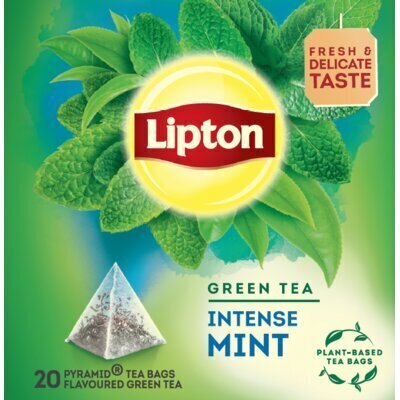 Lipton Groene Thee intense Mint (32g)