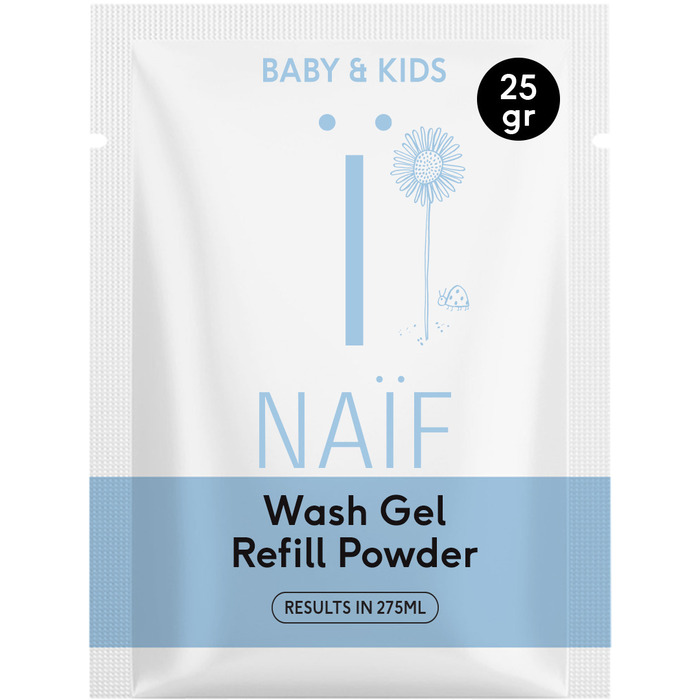 Naïf Baby & kids wash gel refill powder (25g)