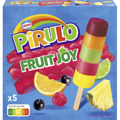 Pirulo Fruit Joy Waterijs 5x65ml (325g)