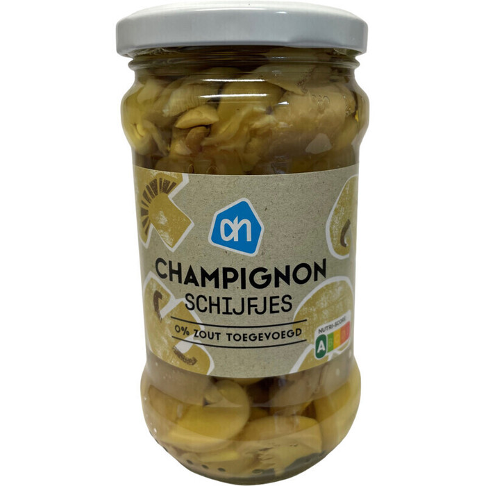Champignonschijfjes middel (pot, 280g)