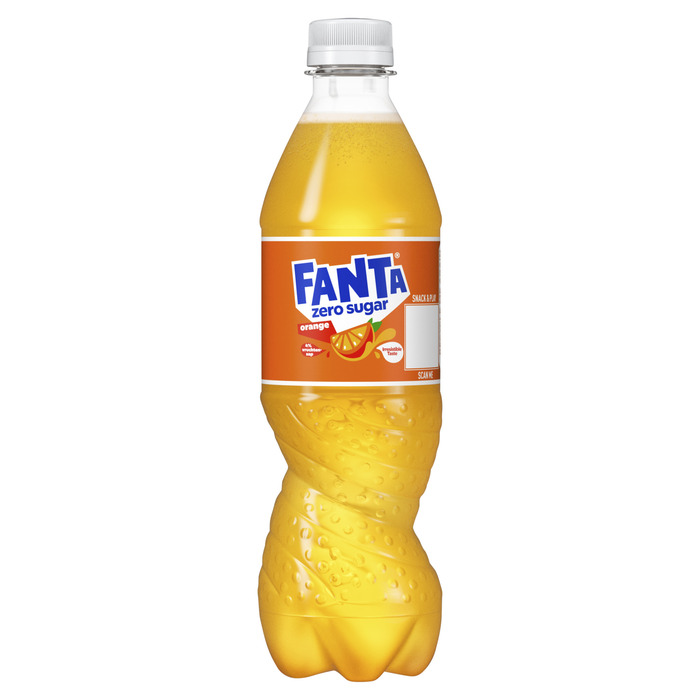 Fanta Orange No Sugar Pet 0,5 L (0.5L)