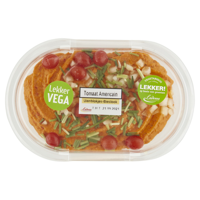 Ladessa Tomaat Americain Uienblokjes-Bieslook 150 g (150g)