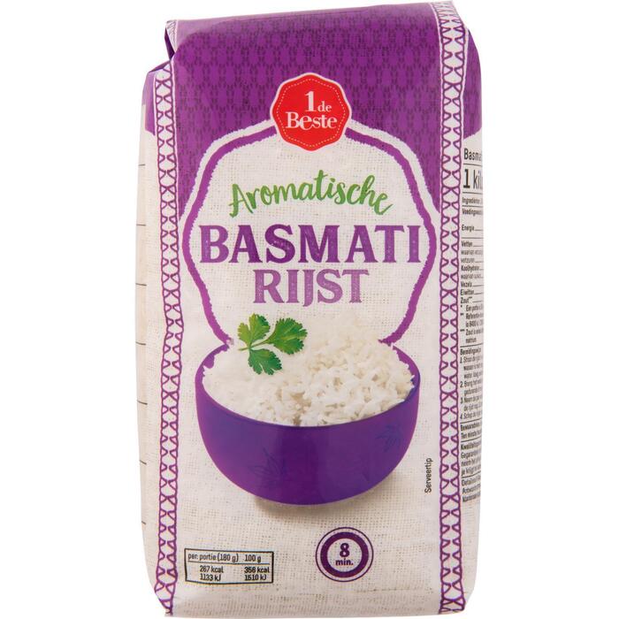 1 De Beste Basmati rijst 1 kg. (1kg)
