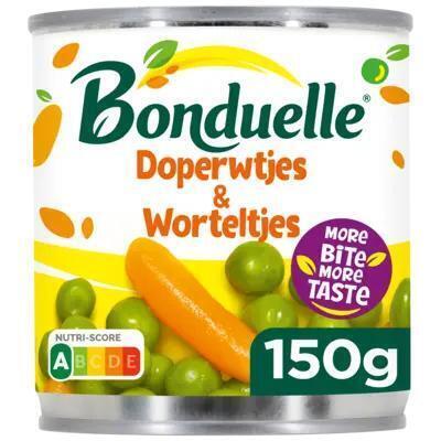 Doperwtjes & Wortetjes (Blik, 150g)