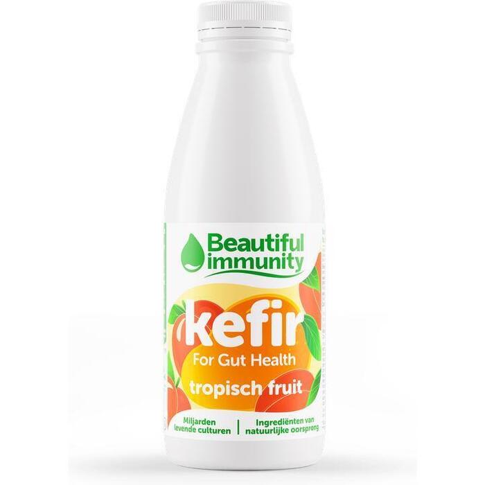 Beautiful Immunity Kefir ondersteunt de darmflora Tropisch fruit 500 ml (0.5L)
