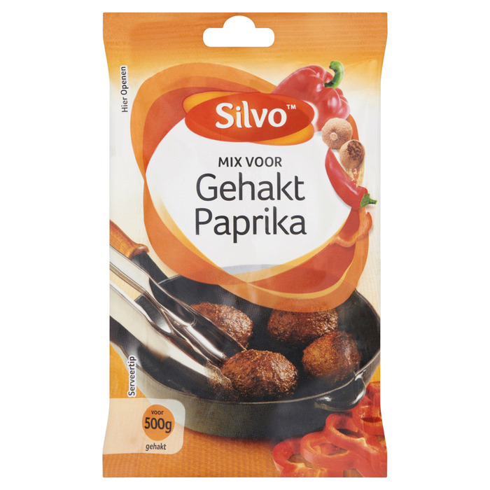 Kruidenmix gehakt paprika (Zak, 40g)
