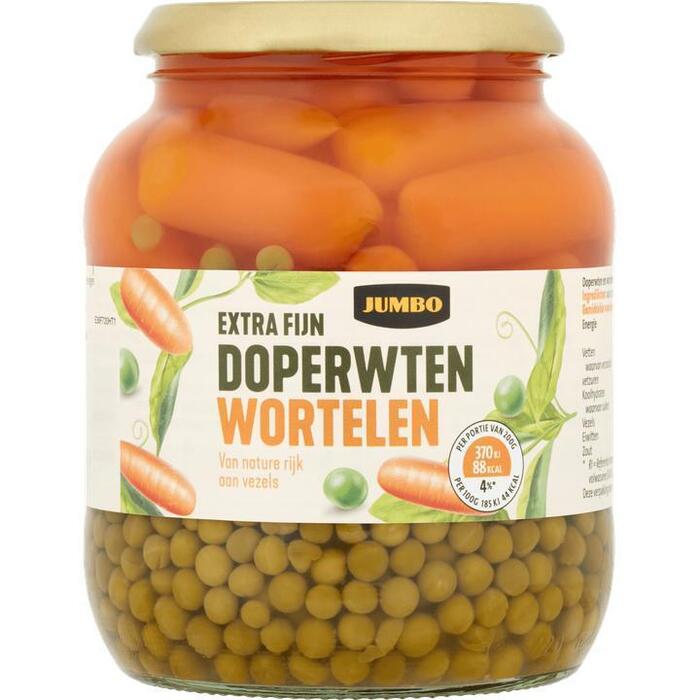 Jumbo Extra Fijn Doperwten Wortelen 680g (680g)