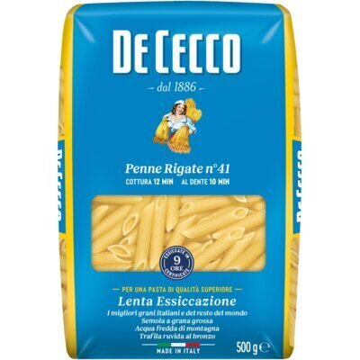 De Cecco Penne Rigate n° 41 500g (500g)