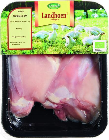 Kip dijlapjes (215g)