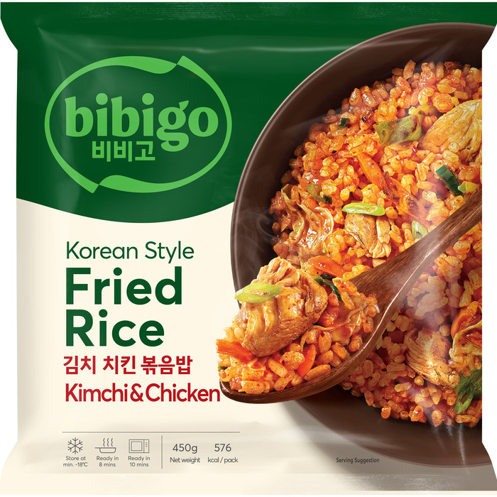 Bibigo Fried rice Korean style kimchi & chicken (450g)