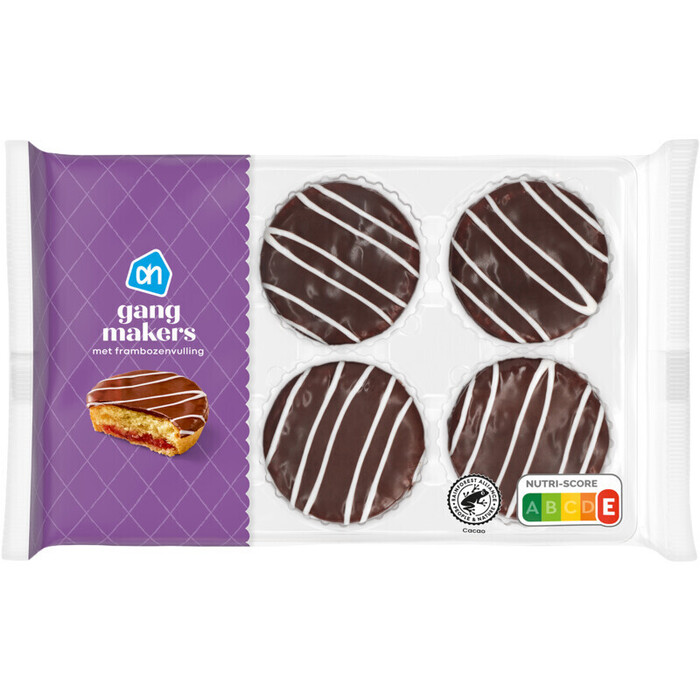 AH Gangmakers met frambozenvulling (230g)