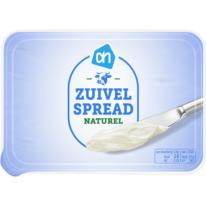 AH Zuivelspread naturel (200g)