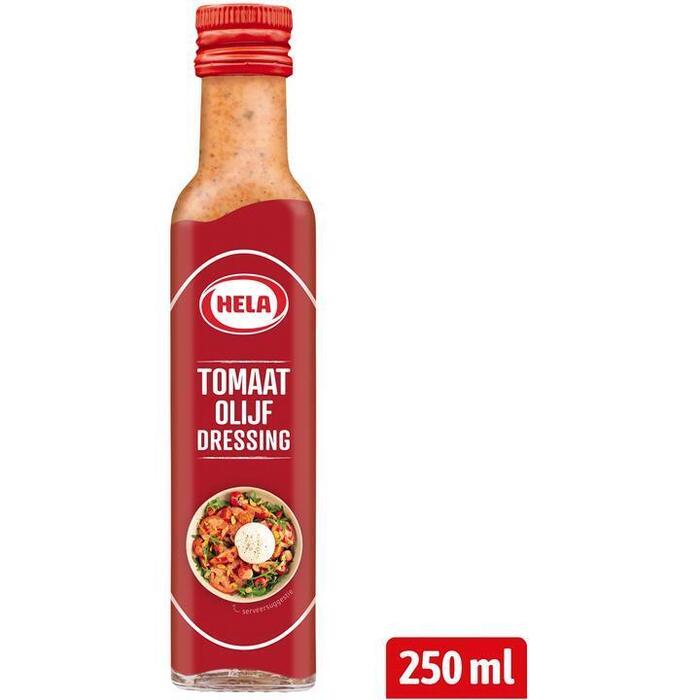 Hela Tomaat Olijf Dressing 250 ml (250ml)