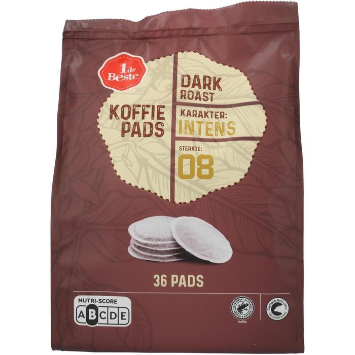 1 de Beste Koffiepads dark roast