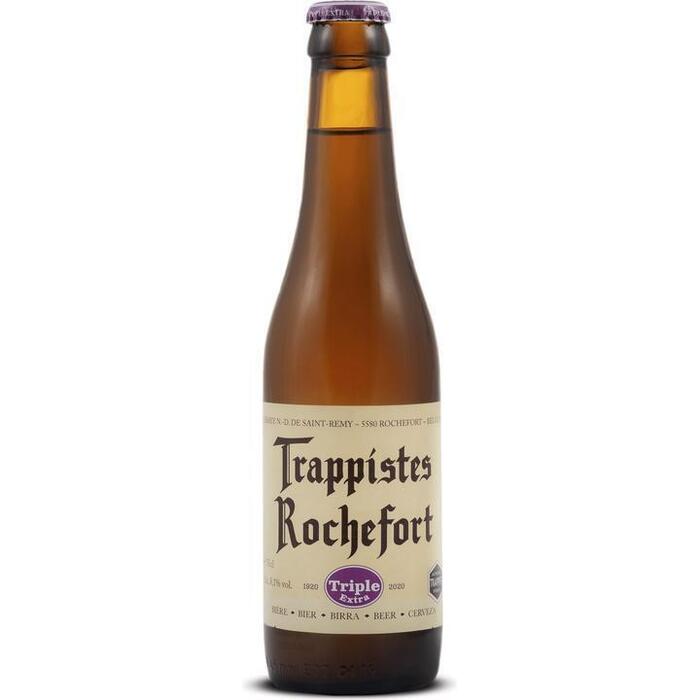 Trappistes Rochefort Triple Extra Bier Fles 33 cl (rol, 33cl)