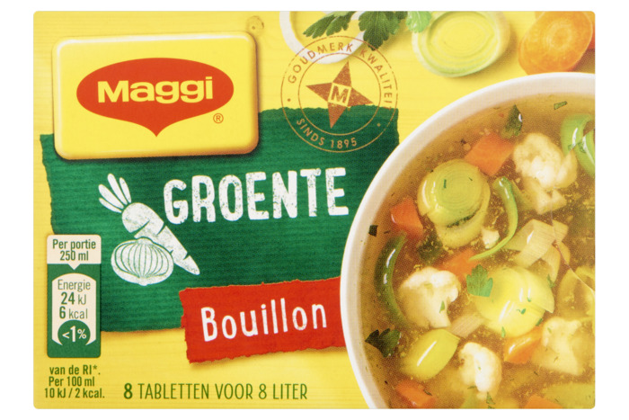 Maggi Groente bouillonblokjes (tabl, 81.6g)