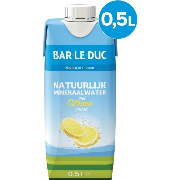 Bar-le-Duc Natuurlijk Mineraalwater met een Vleugje Citroen 0,5 L (0.5L)