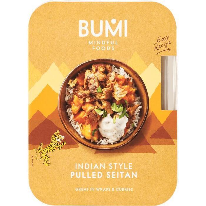 Bumi Mindful Foods Indian Style Pulled Seitan 175 g (175g)