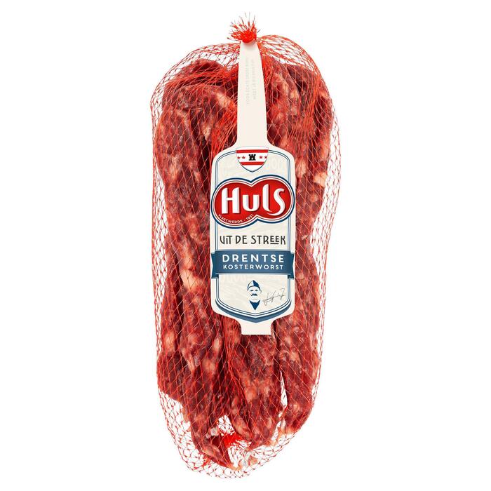 Huls Drentse Kosterworst 4 Stuks 400 g (Net, 400g)