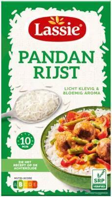 Lassie Pandanrijst Voordeelpak 750 g (doos, 750g)