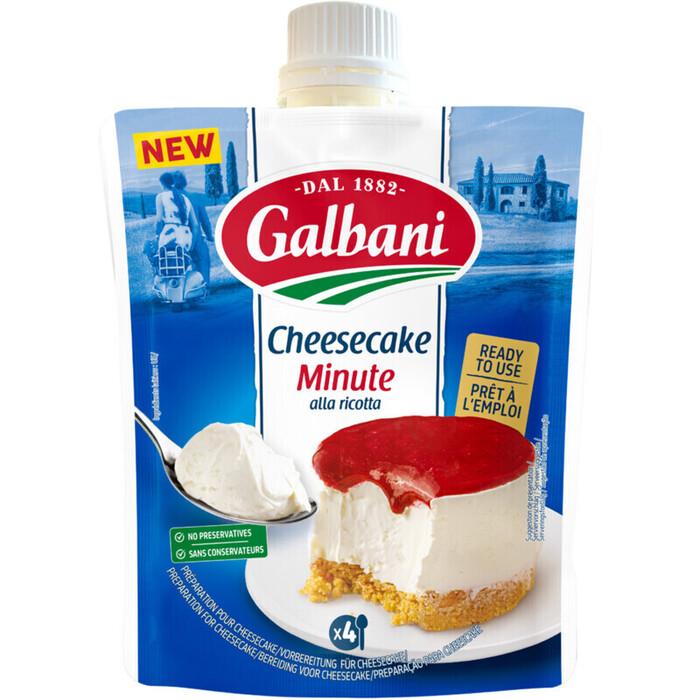 Galbani Cheesecake minute alla ricotta (375g)