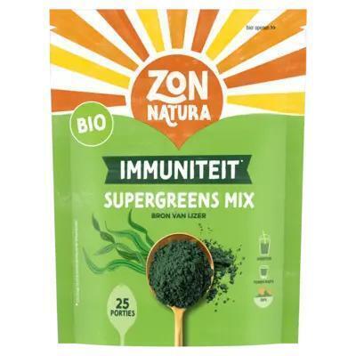 Zonnatura Immuniteit supergreens mix (125g)