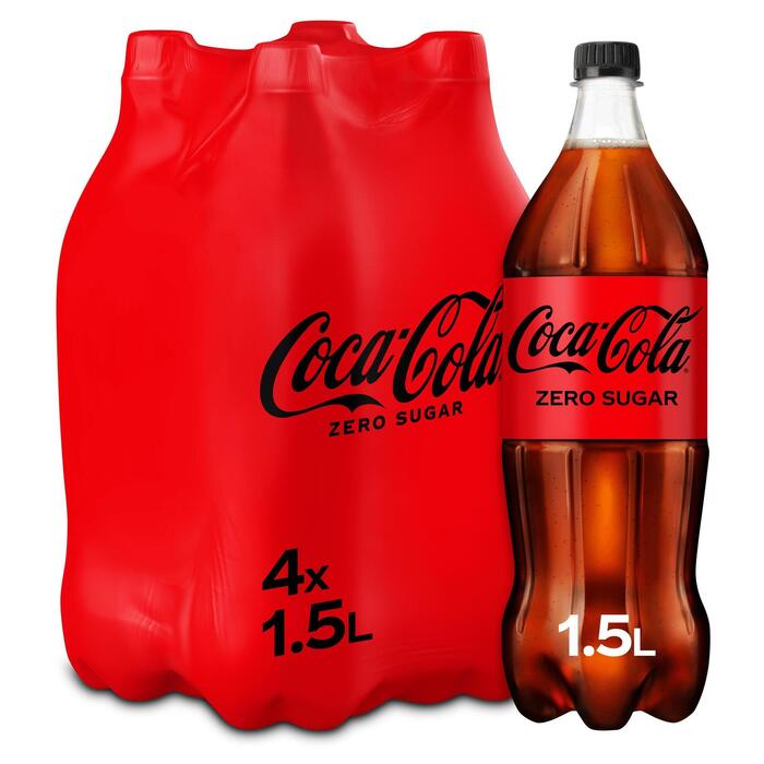 Zero sugar 4 x 1,5L (Set, 6L)