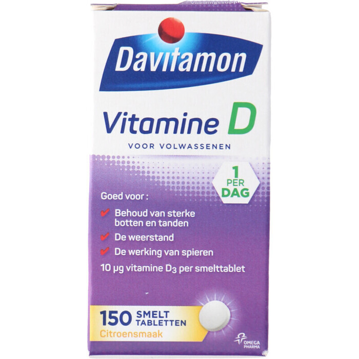 Vitamine D smelttablet (21g)