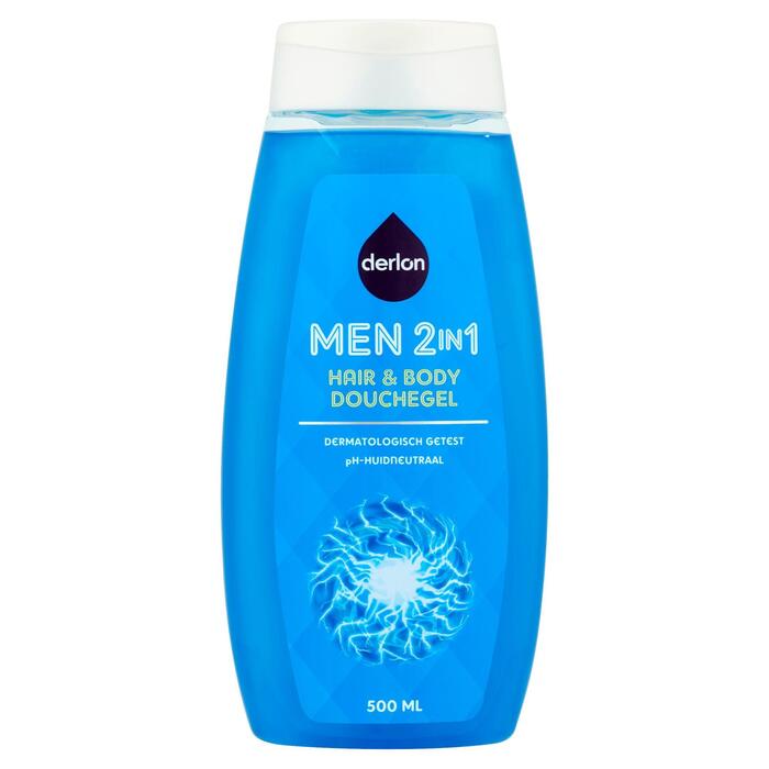Douchegel men 2 in 1 (Fles, 0.5L)