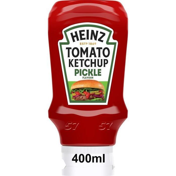 Heinz Tomato Ketchup Pickle Flavour 400 ml (Fles, 40cl)