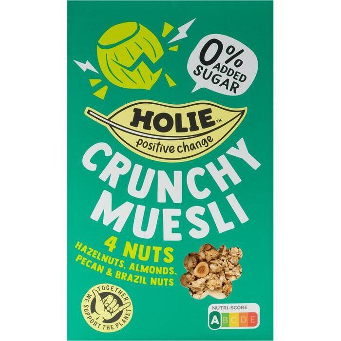 Holie Crunchy muesli 4 nuts (400g)