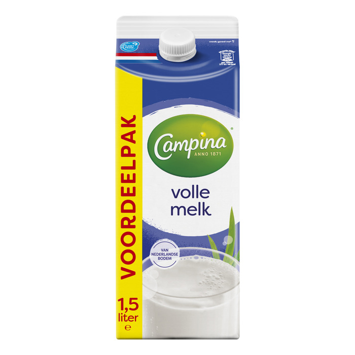 Campina Melk volle 1.5 l Pak (1.5L)