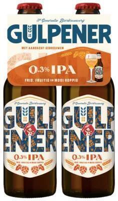 Gulpener IPA 0,3% 4-pack (4 × 30cl)