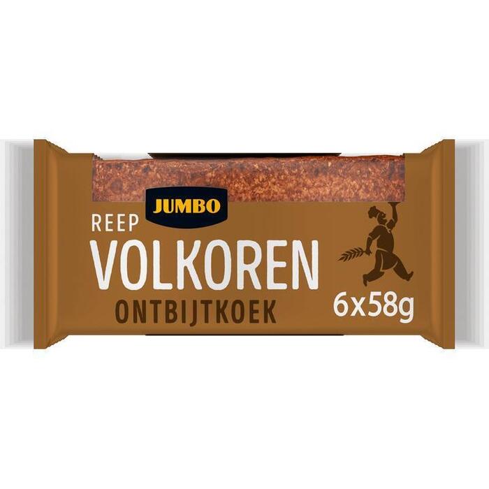 Jumbo Volkoren Ontbijtkoek 6 Stuks (348g)