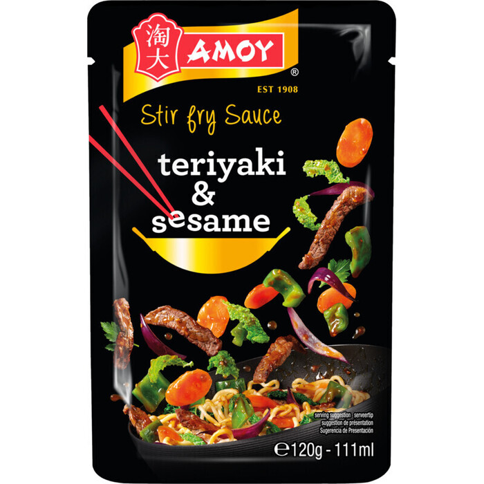 Amoy Stir fry sayce teriyaki-sesame (120g)