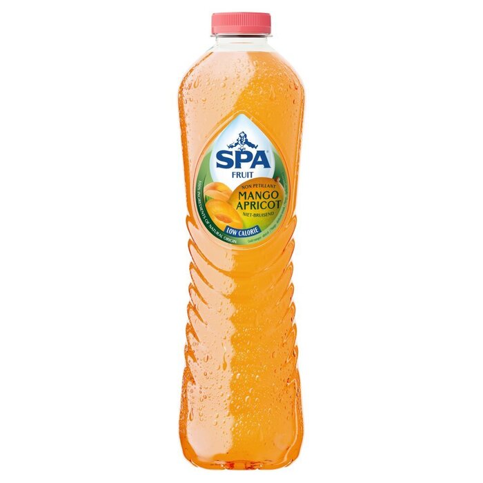 SPA FRUIT Niet-Bruisende Fruitige Frisdrank Mango Apricot 1,25 L (Fles, 1.25L)