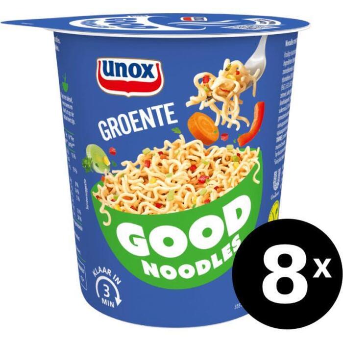 Unox Good Noodles Cup Groente 8 x 65g (65g)