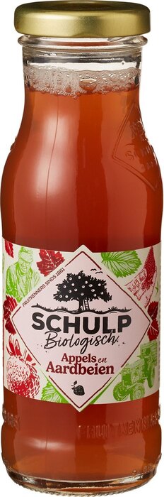 Appel & aardbeiensap (200ml)