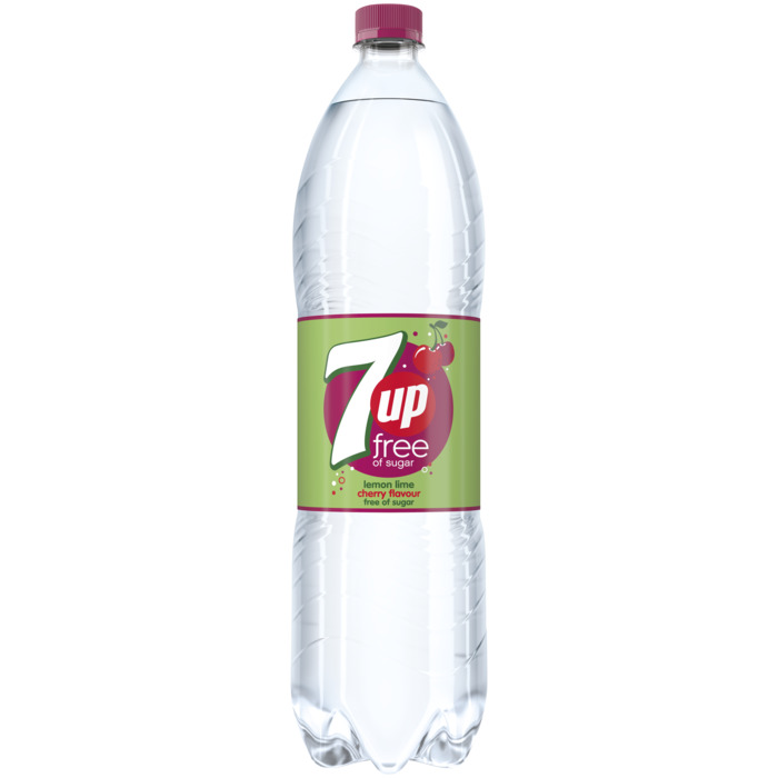 7up Free lemon lime cherry fles (1.5L)