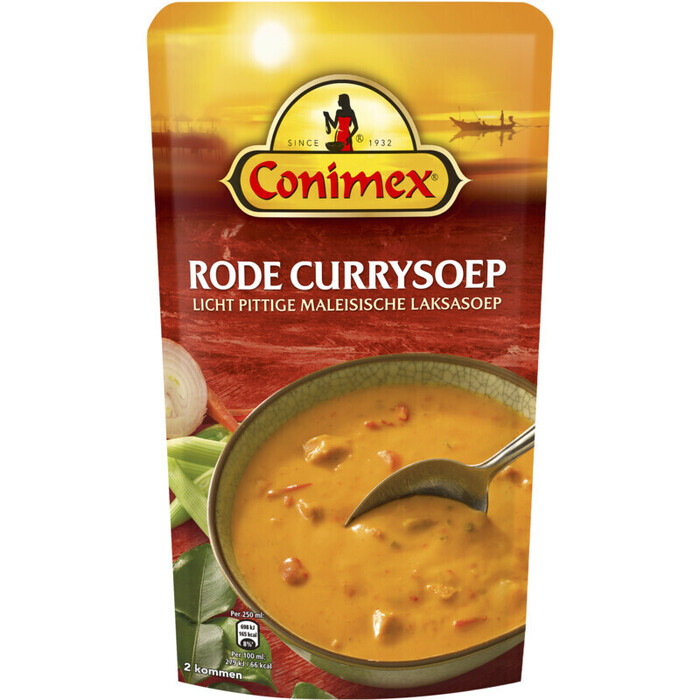 Conimex Soep Rode Curry 570ml (0.57L)