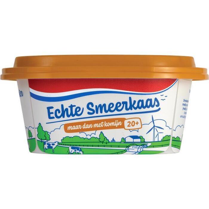 Echte smeerkaas Komijn 20+ (100g)