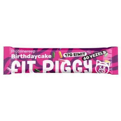 Fit Piggy Proteïnereep birthdaycake (60g)