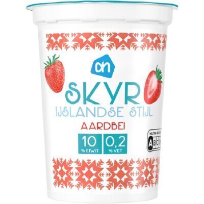 AH Skyr IJslandse stijl aardbei (500g)