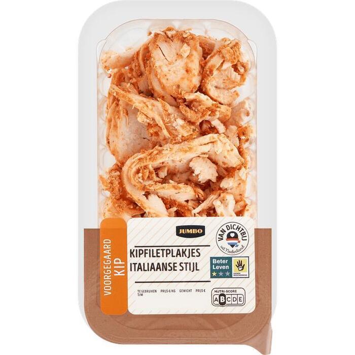 Jumbo Kipfiletreepjes Italiaanse Stijl voorgegaard135 g (135g)