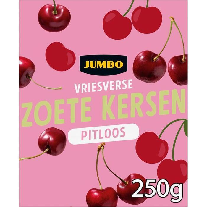 Jumbo Vriesverse Zoete Kersen Pitloos 250g (250g)